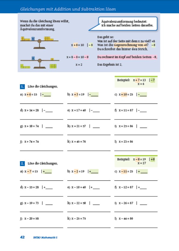 Probeseite INTRO Mathematik 5
